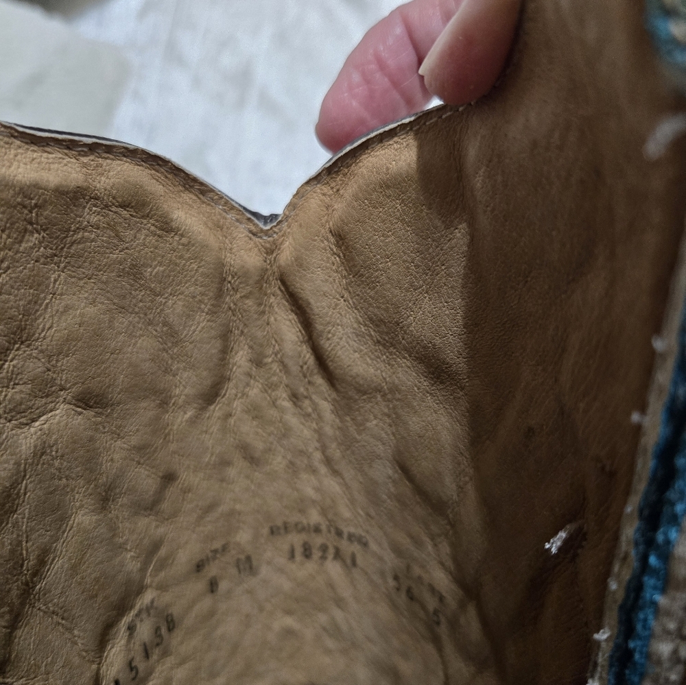 Circle G  Snip Toe Western Cowboy Boots Size 8 EUC!! Look Brand New!! - Picture 11 of 13